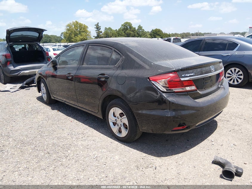 2015 HONDA CIVIC auction photo 3