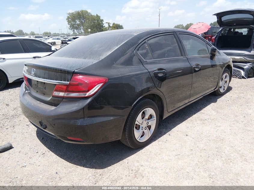 2015 HONDA CIVIC auction photo 4