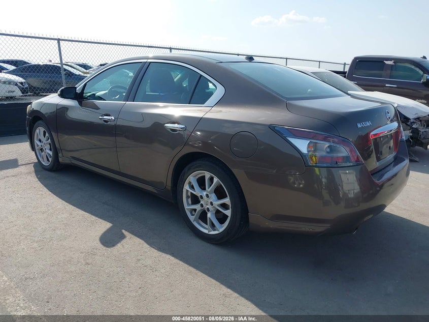 Vin: 1n4aa5ap7dc846758, lot: 46318932, nissan maxima 3.5 sv 20133
