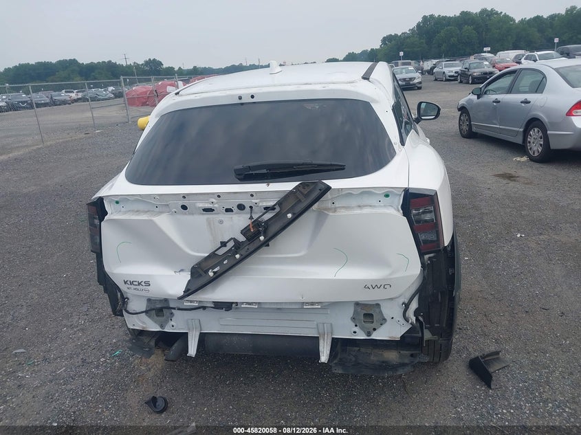 2025 Nissan Kicks (VIN: 3N8AP6CBXSL304320)