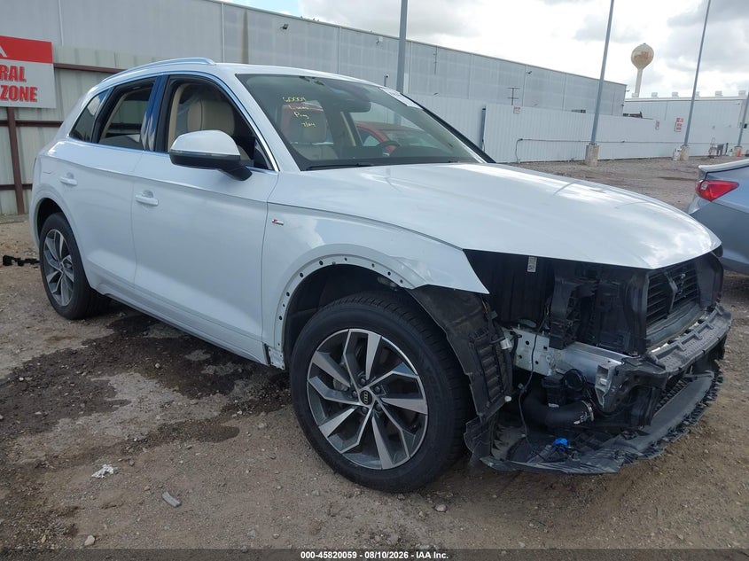 Vin: wa1eaafyxp2113047, lot: 46318940, audi q5 premium plus 45 tfsi s line quattro 2023 img_1
