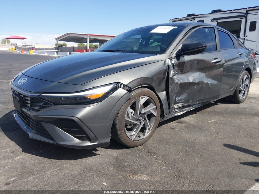 Vin: kmhlm4dg1su906231, lot: 46318941, hyundai elantra sel sport 20252
