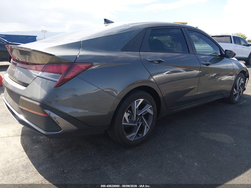 Vin: kmhlm4dg1su906231, lot: 46318941, hyundai elantra sel sport 20254