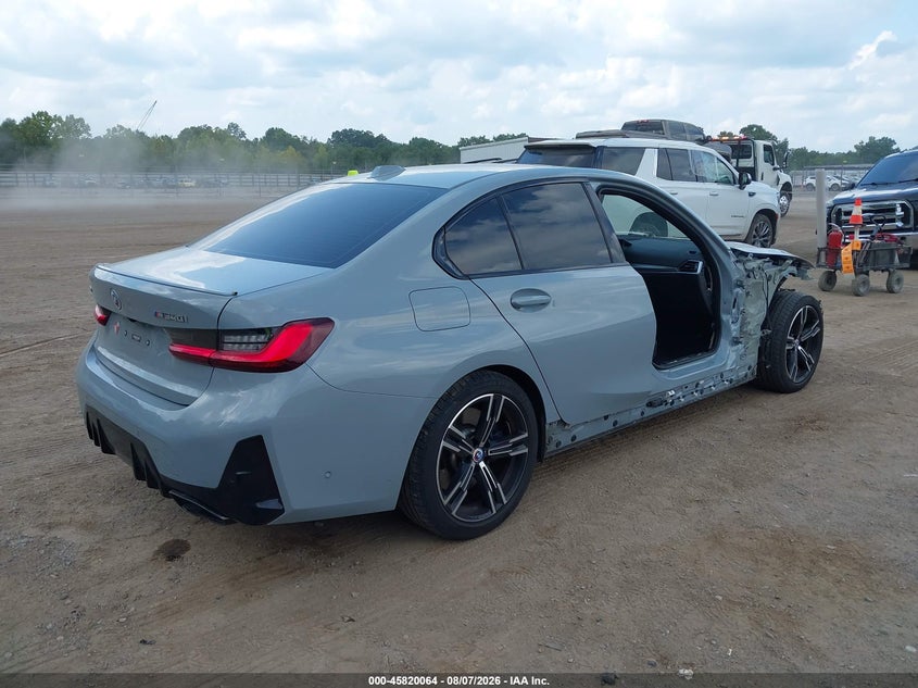 Vin: 3mw49ff08p8d17345, lot: 46318945, bmw m340i m340i xdrive 20234