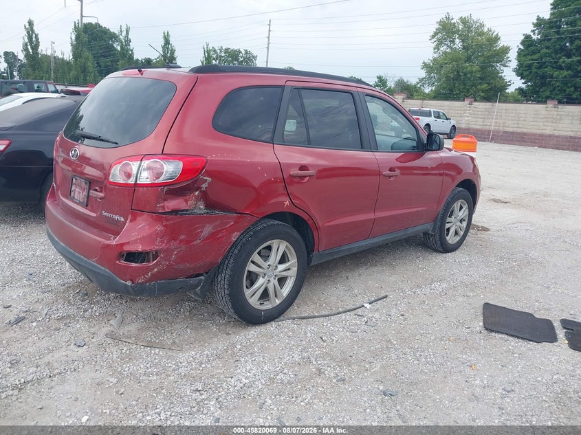 Vin: 5nmsg3ab2ah416283, lot: 46318950, hyundai santa fe gls 20104