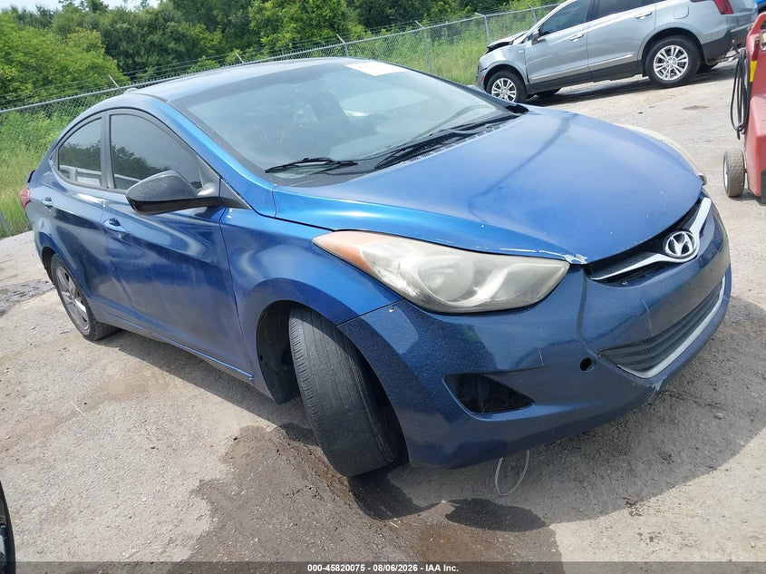 Vin: kmhdh4ae6bu099328, lot: 46318957, hyundai elantra gls (ulsan plant) 2011 img_1