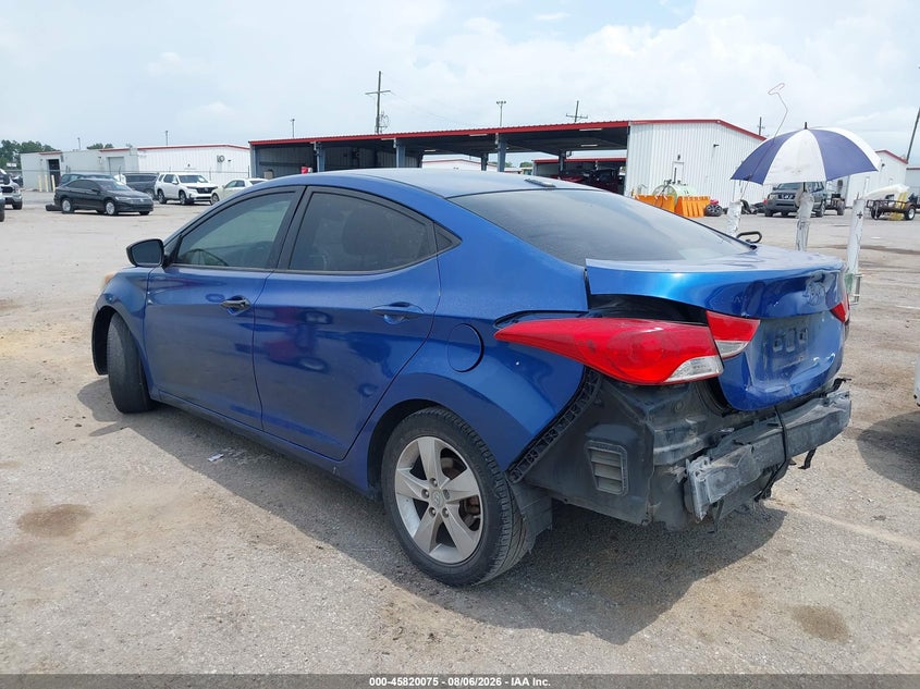Vin: kmhdh4ae6bu099328, lot: 46318957, hyundai elantra gls (ulsan plant) 20113