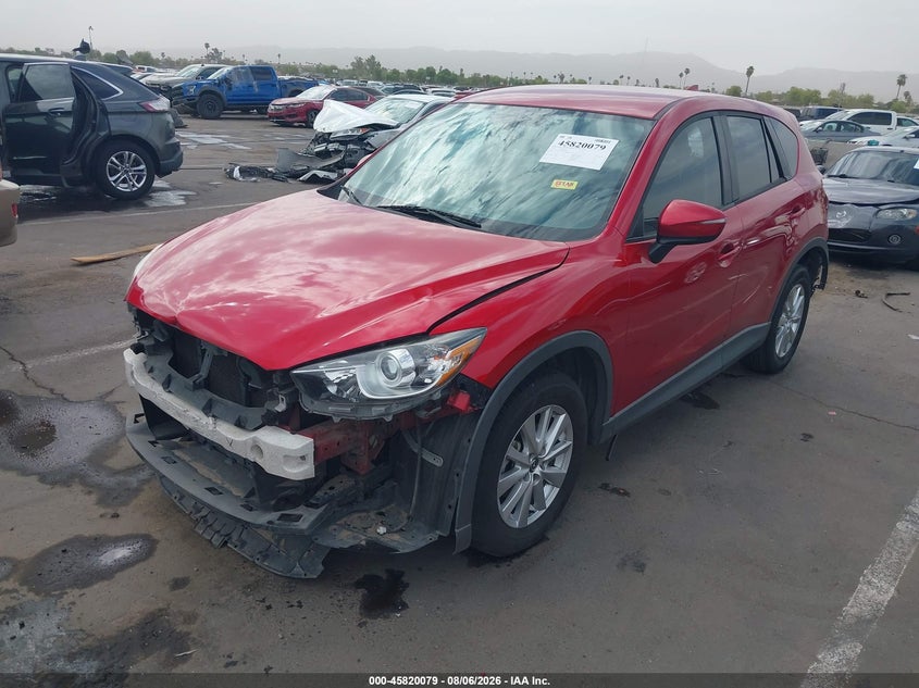 Vin: jm3ke2cy4g0848780, lot: 46318960, mazda cx-5 touring 20162