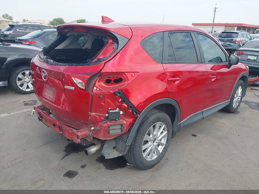 Vin: jm3ke2cy4g0848780, lot: 46318960, mazda cx-5 touring 20164