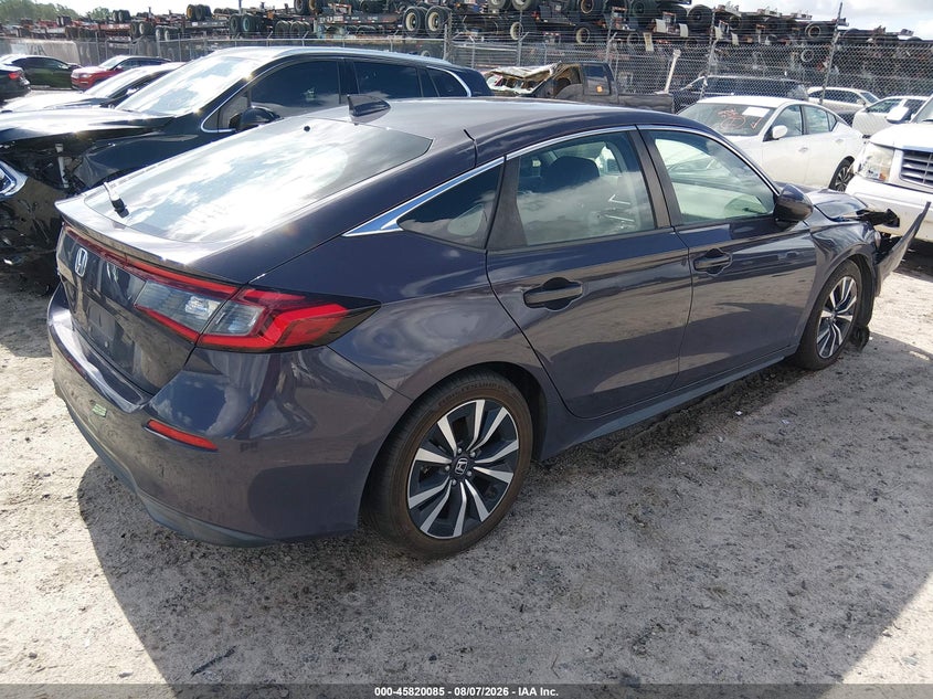 Vin: 19xfl1h71ne014626, lot: 46318966, honda civic ex-l 20224