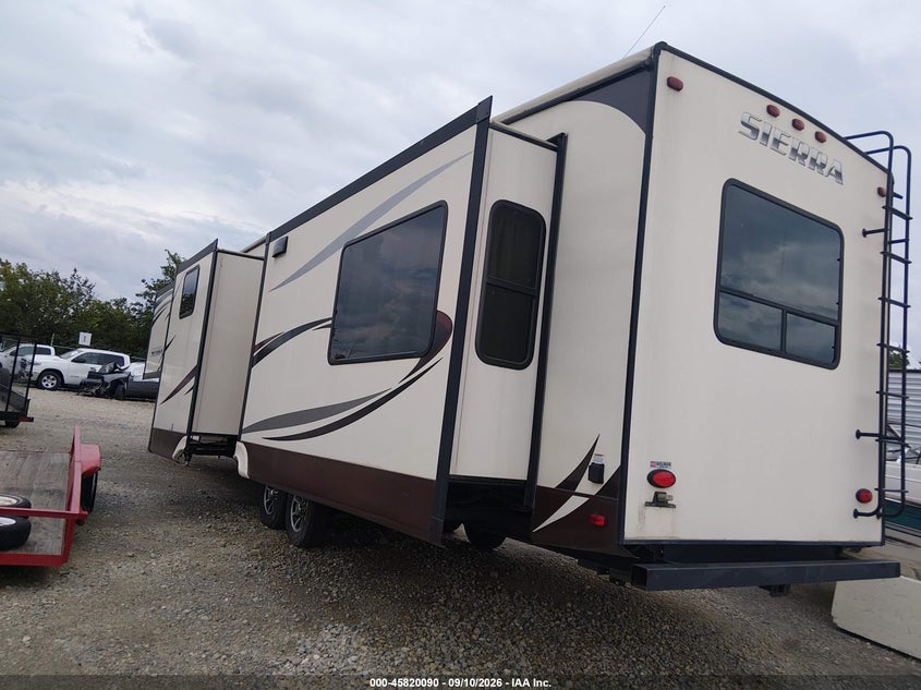 2016 FOREST RIVER SIERRA 371 REBH auction photo 3