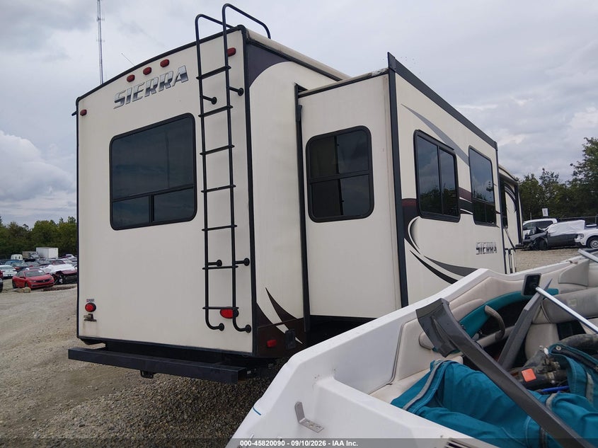 2016 FOREST RIVER SIERRA 371 REBH auction photo 4
