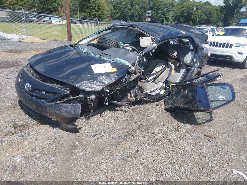 Vin: 2t1bu4ee4cc788980, lot: 46318982, toyota corolla le 20122