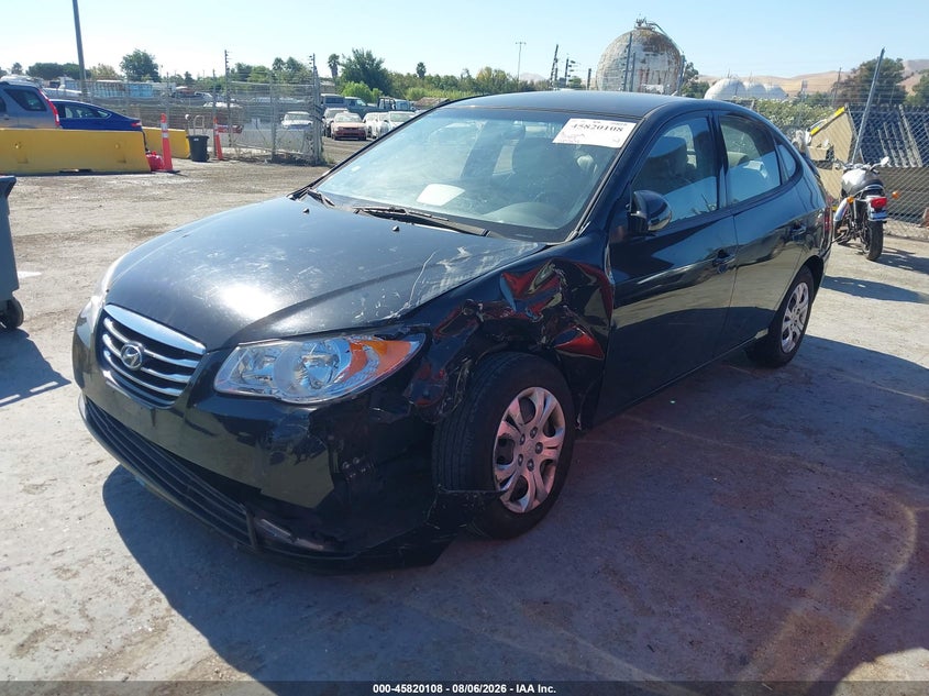 Vin: kmhdu4ad4au179809, lot: 46318989, hyundai elantra gls 20102