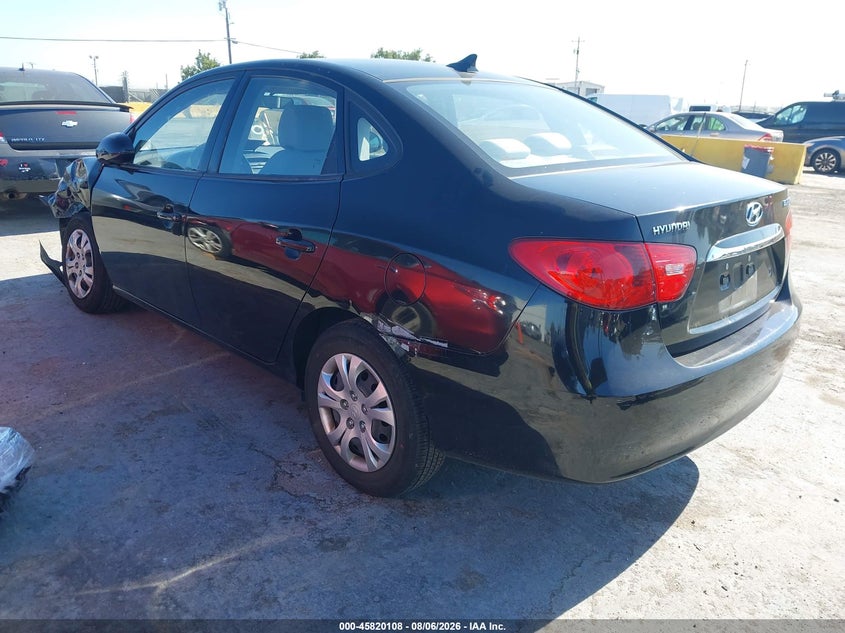 Vin: kmhdu4ad4au179809, lot: 46318989, hyundai elantra gls 20103