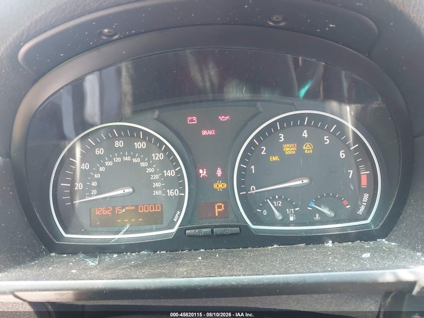 BMW X3 2010 VIN WBXPC9C42AWJ33496