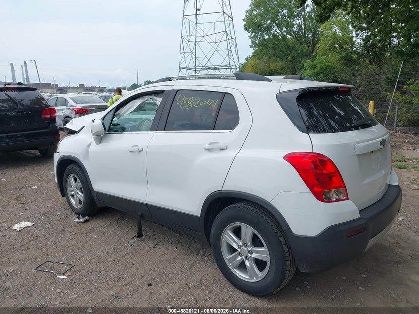 Vin: 3gncjlsb1gl280204, lot: 46319002, chevrolet trax lt 20163
