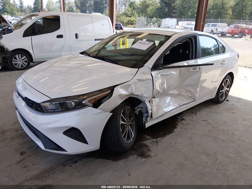 Vin: 3kpf24ad3pe538951, lot: 46319004, kia forte lxs 20232
