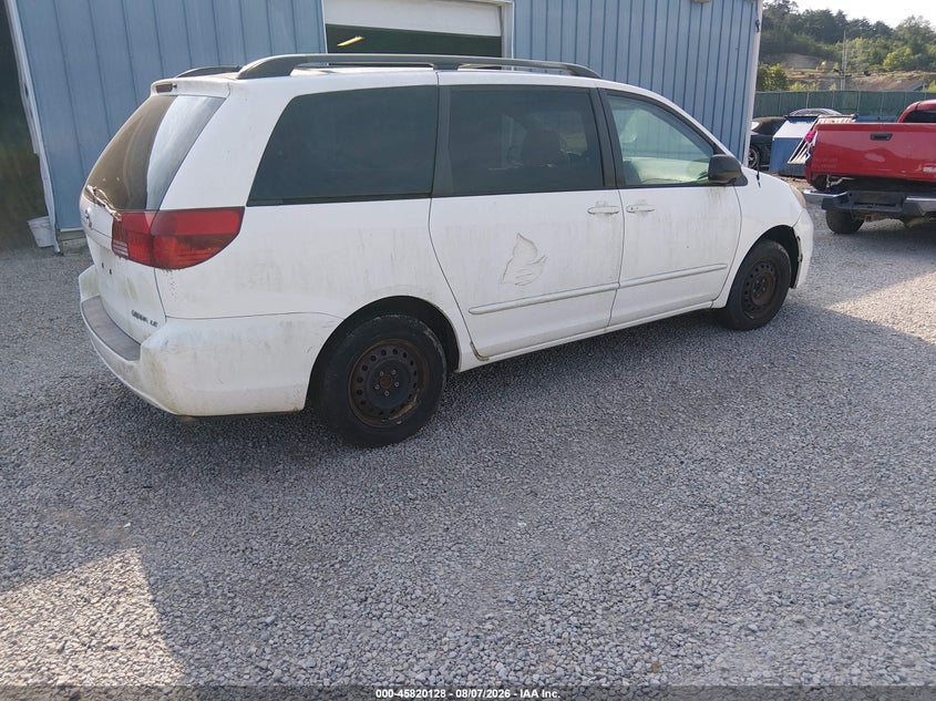 TOYOTA SIENNA 2005 VIN 5TDZA23C45S223801