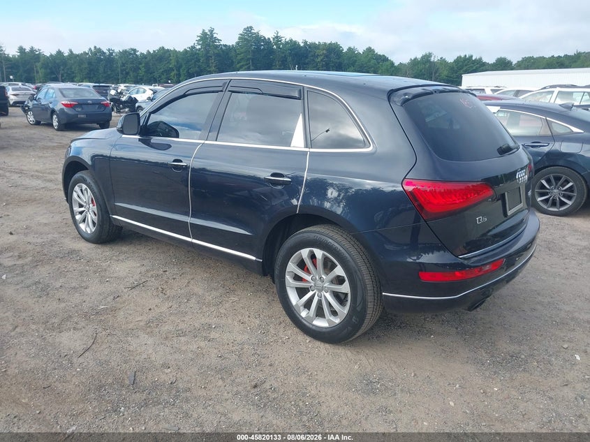 Vin: wa1cfafp7fa118887, lot: 46319014, audi q5 2.0t premium 20153