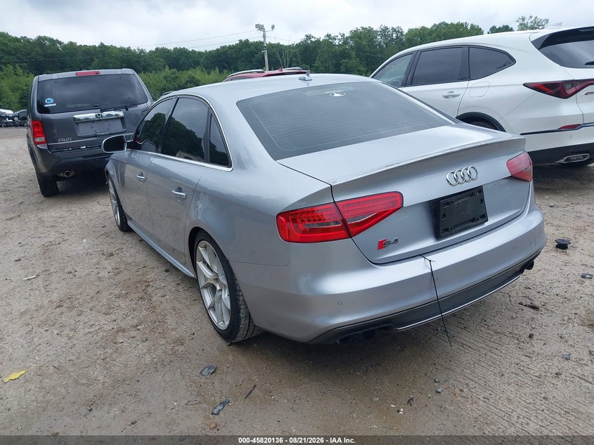 2016 AUDI S4 auction photo 3