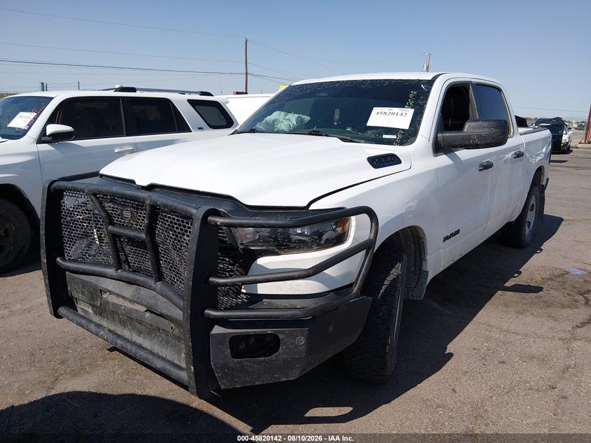 Vin: 1c6rrfgg5sn543831, lot: 46319023, ram 1500 tradesman  4x4 5'7 box 20252