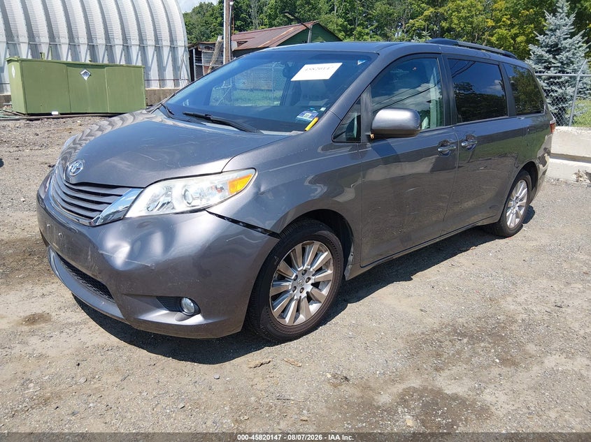 Vin: 5tddk3dc0fs120260, lot: 46319029, toyota sienna xle 7 passenger 20152