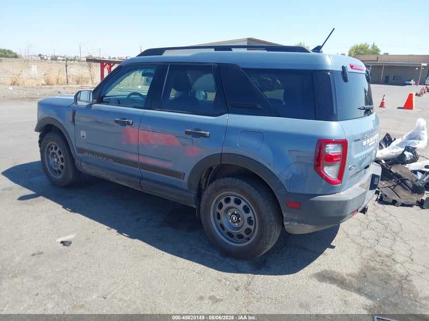 Vin: 3fmcr9b67rrf51012, lot: 46319030, ford bronco sport big bend 20243