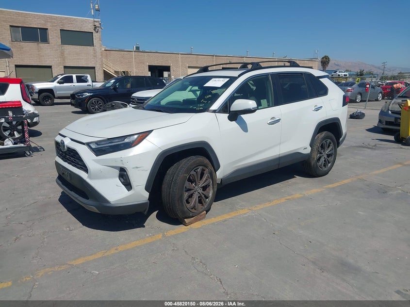 Vin: jtmd6rfv9pd095345, lot: 46319031, toyota rav4 hybrid limited 20232
