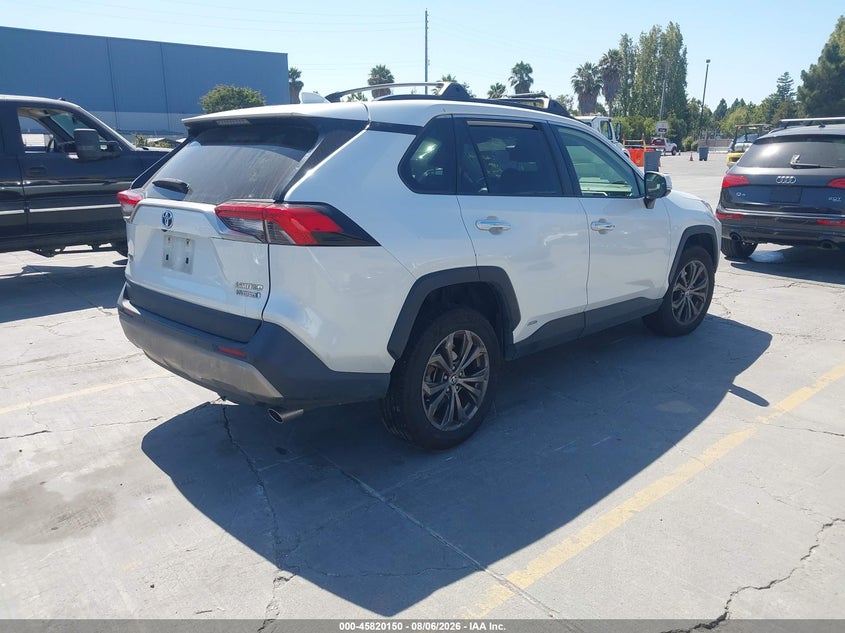 Vin: jtmd6rfv9pd095345, lot: 46319031, toyota rav4 hybrid limited 20234