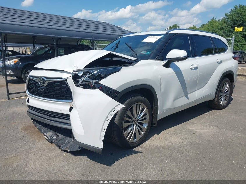 Vin: 5tdkdrbh1ps506514, lot: 46319033, toyota highlander platinum 20232