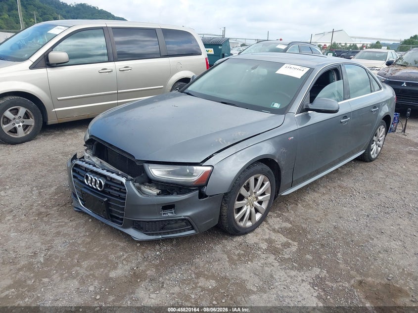 Vin: waubfafl6fn002603, lot: 46319045, audi a4 2.0t premium 20152