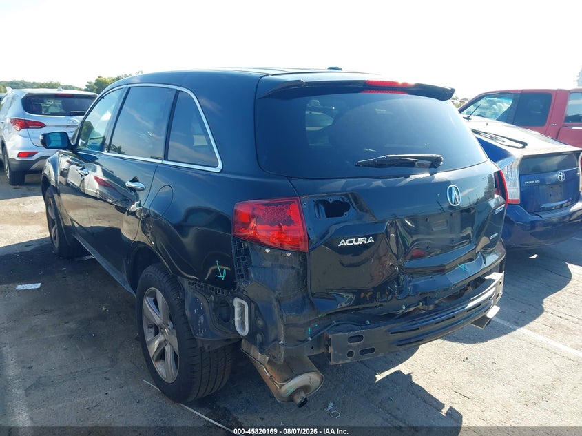Vin: 2hnyd2h24bh546852, lot: 46319050, acura mdx 20113