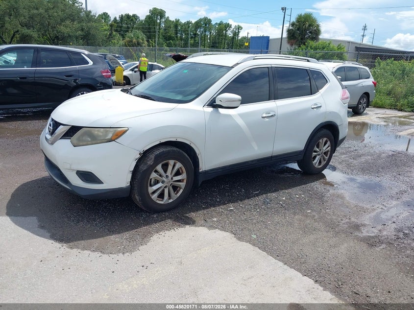 Vin: 5n1at2mt1fc816763, lot: 46319052, nissan rogue sv 20152