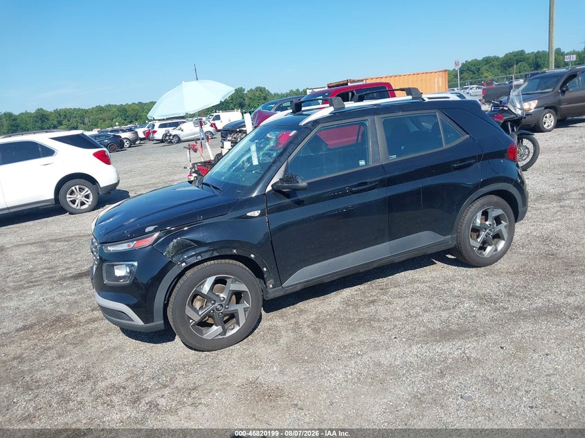 Vin: kmhrc8a32mu073029, lot: 46319080, hyundai venue sel 20212