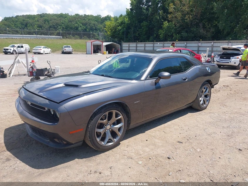Vin: 2c3cdzbt1gh195615, lot: 46319085, dodge challenger r/t plus 20162