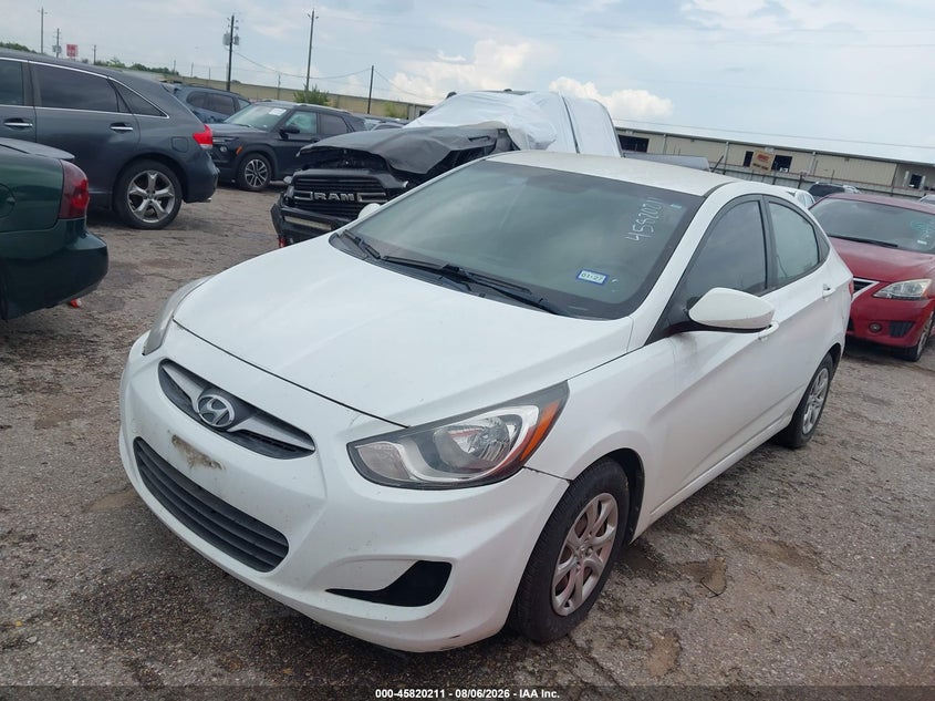 Vin: kmhct4ae2eu601928, lot: 46319092, hyundai accent gls 20142