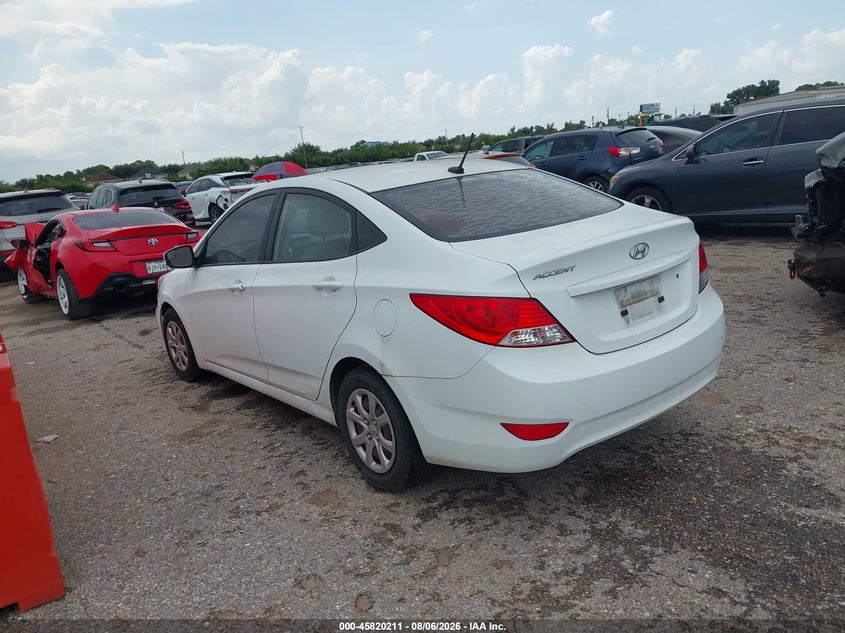 Vin: kmhct4ae2eu601928, lot: 46319092, hyundai accent gls 20143
