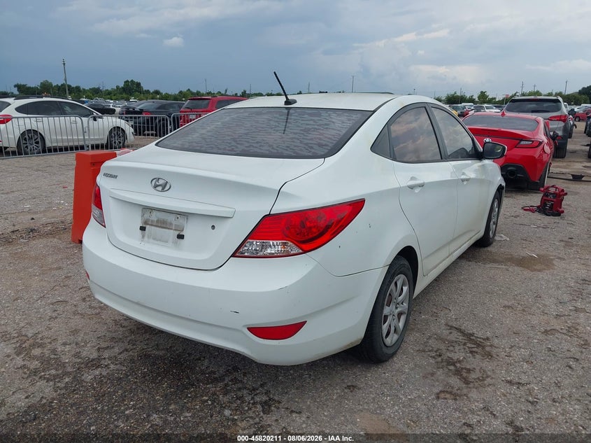 Vin: kmhct4ae2eu601928, lot: 46319092, hyundai accent gls 20144