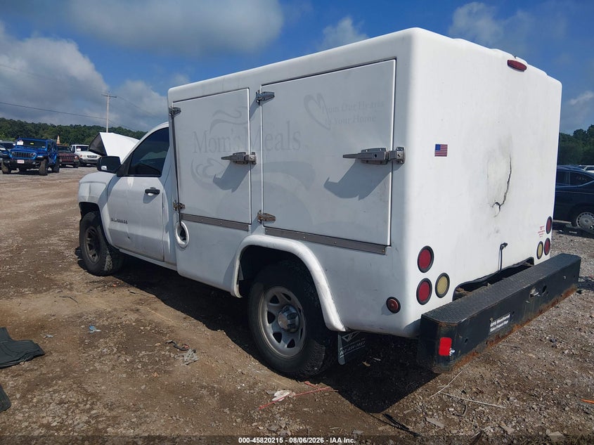 Vin: 1gcncneh6gz324844, lot: 46319096, chevrolet silverado 1500 work truck 20163