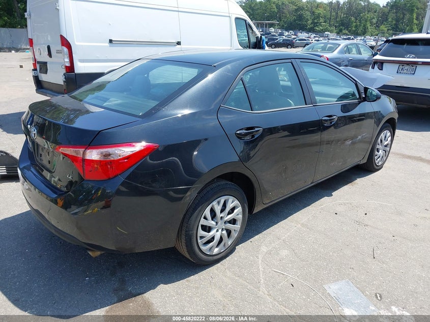 Vin: 2t1burhe3hc937251, lot: 46319103, toyota corolla le 20174