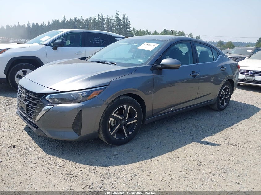 Vin: 3n1ab8cv7sy358082, lot: 46319112, nissan sentra sv 20252