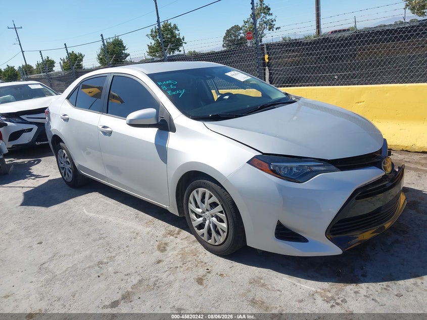 2018 TOYOTA COROLLA auction photo 1