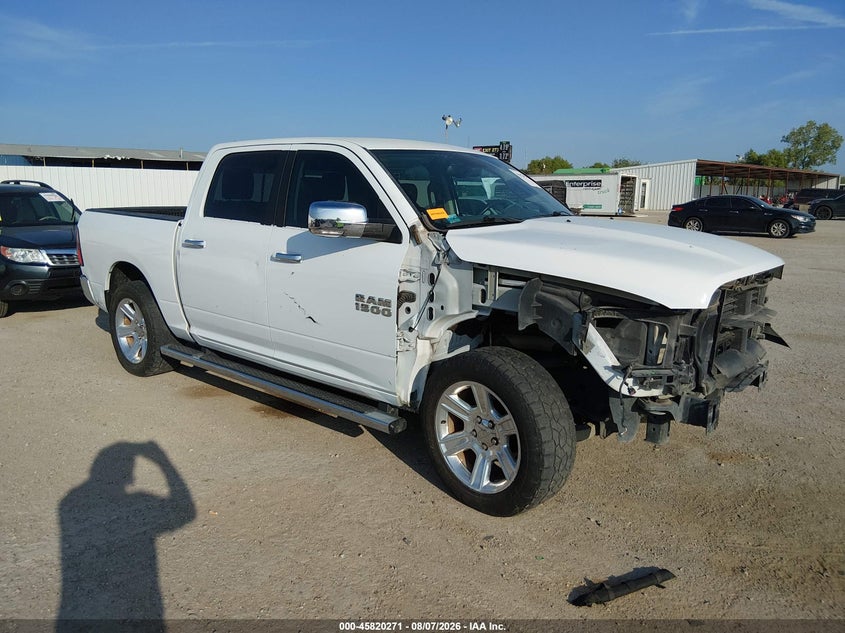 Vin: 1c6rr6lt5hs636703, lot: 46319152, ram 1500 lone star silver  4x2 5'7 box 2017 img_1