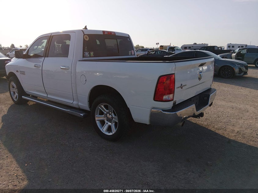 Vin: 1c6rr6lt5hs636703, lot: 46319152, ram 1500 lone star silver  4x2 5'7 box 20173