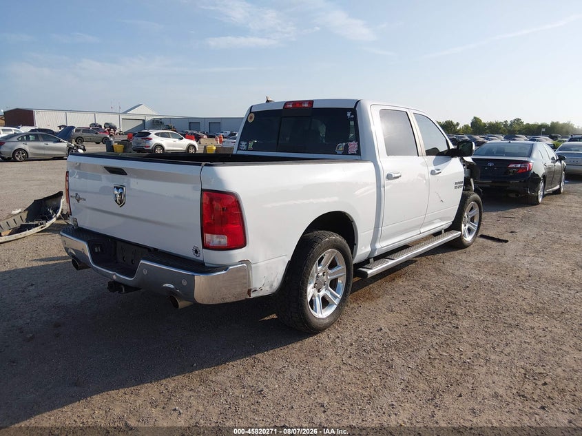 Vin: 1c6rr6lt5hs636703, lot: 46319152, ram 1500 lone star silver  4x2 5'7 box 20174