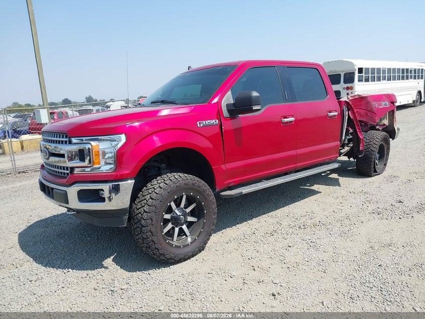 Vin: 1ftfw1e40lkf27605, lot: 46319177, ford f-150 xlt 20202