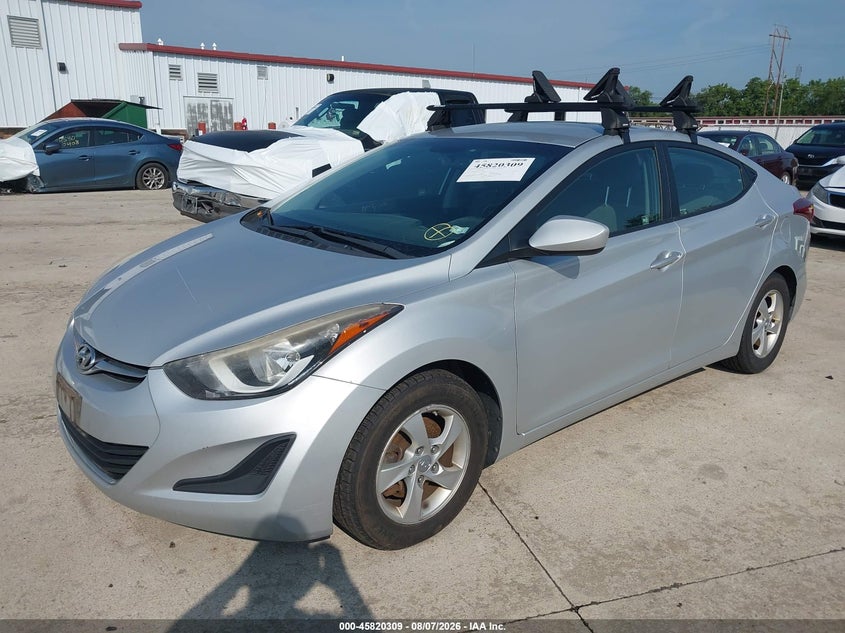 Vin: kmhdh4ae0fu323103, lot: 46319190, hyundai elantra se 20152