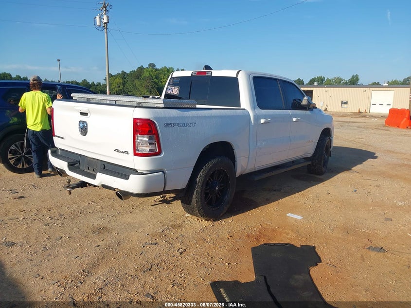 Vin: 1c6srfft8ln110456, lot: 46319214, ram 1500 big horn  4x4 5'7 box 20204