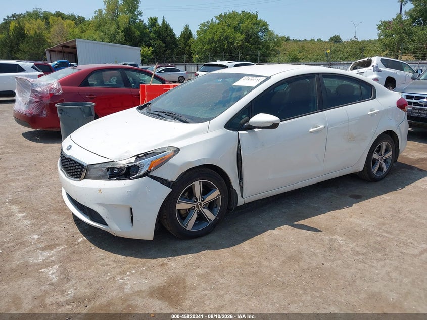 2018 KIA FORTE SEDAN 2.0L I-4 DOHC, VVT, 147HP